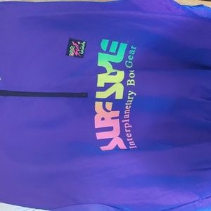 Surf style pull over jacket